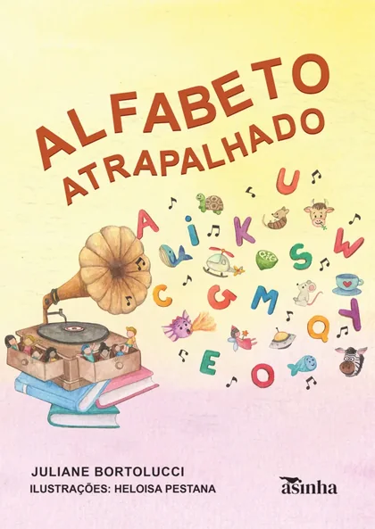 Capa do livro Alfabeto atrapalhado