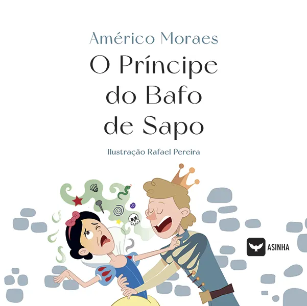 Capa do livro O príncipe do bafo de sapo