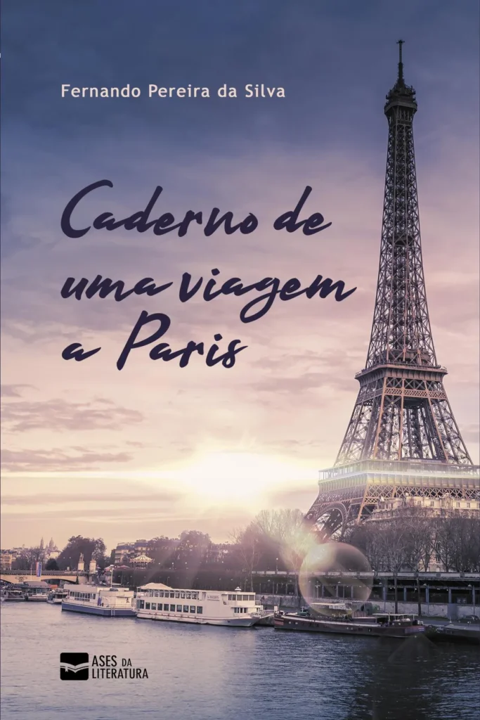 Capa do livro Caderno de uma viagem a Paris