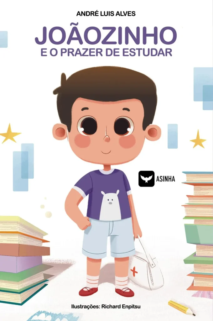 Capa do livro Joãozinho e o prazer de estudar