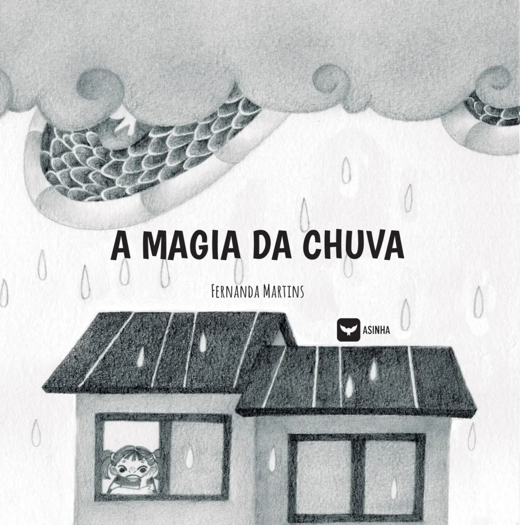 Capa do livro A magia da chuva