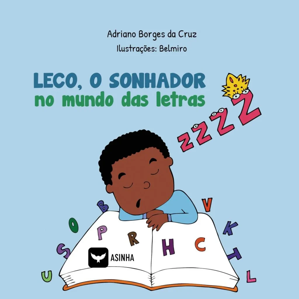 Capa do livro Leco, o sonhador no mundo das letras
