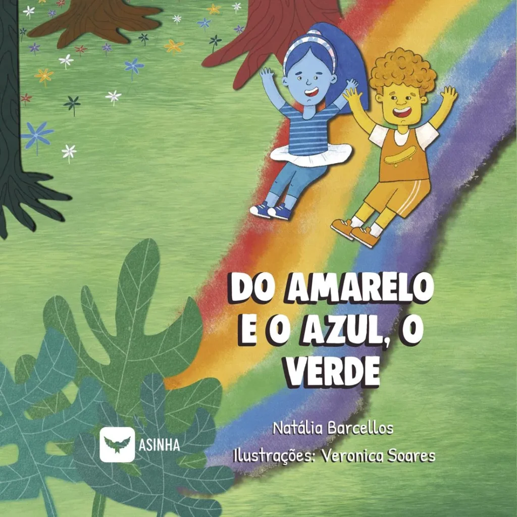 Capa do livro Do amarelo e o azul, o verde