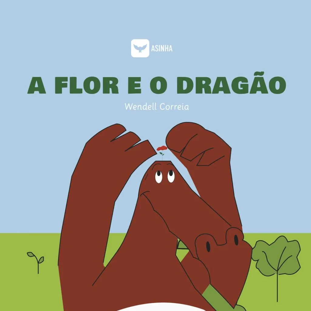 Capa do livro A Flor e o Dragão
