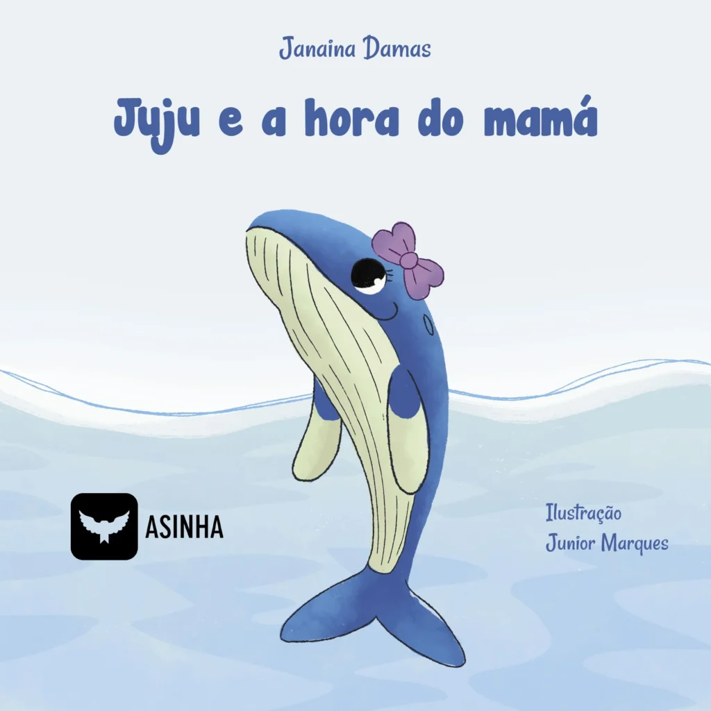 Capa do livro Juju e a hora do mamá