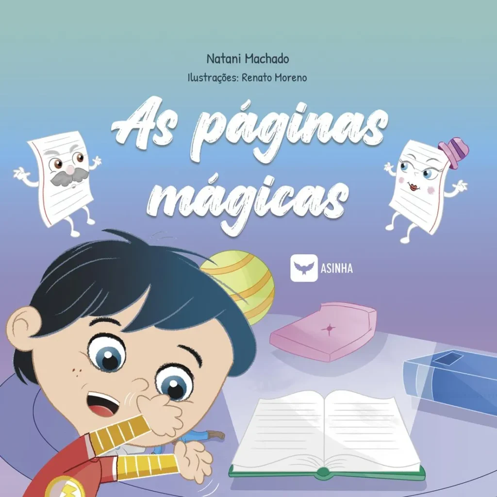 Capa do livro As Páginas Mágicas