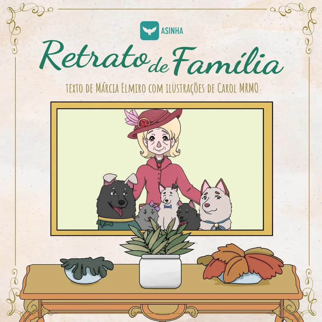 Capa do livro Retrato de família