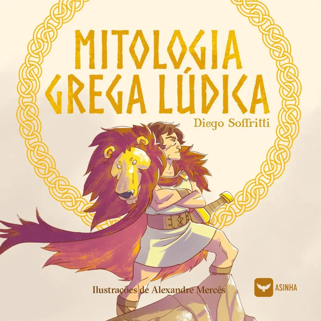 Capa do livro Mitologia Grega Lúdica