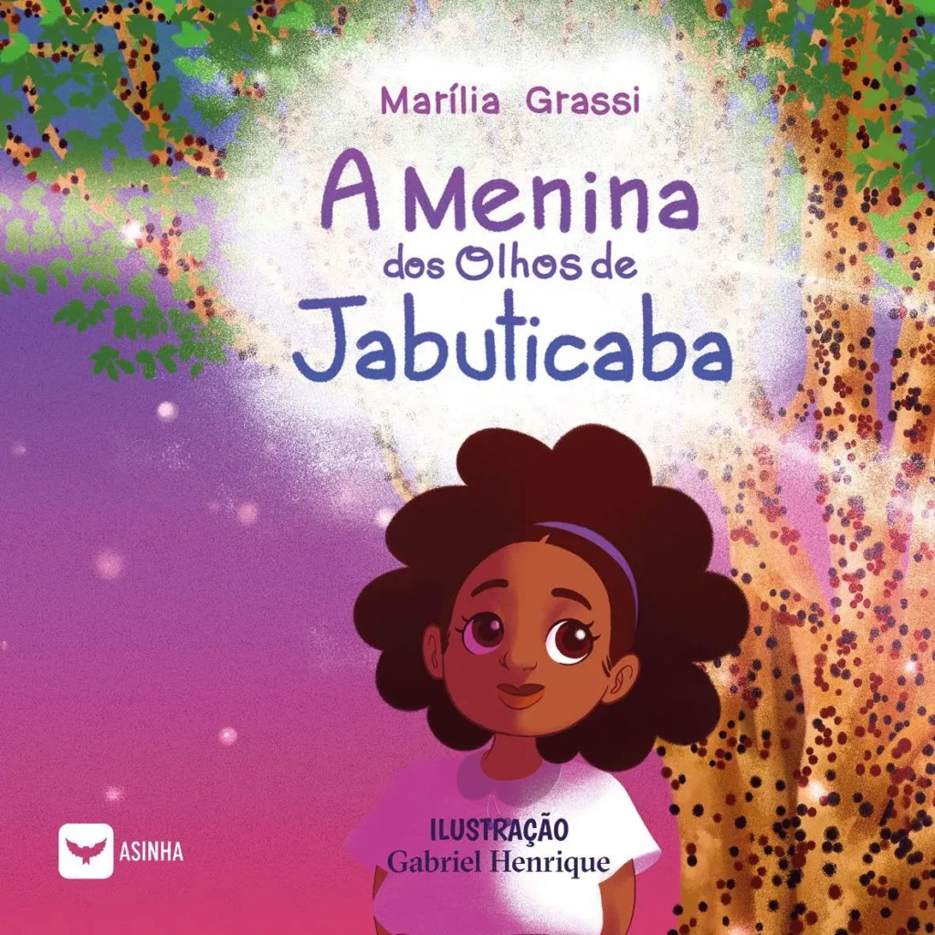 Capa do livro A Menina dos Olhos de Jabuticaba