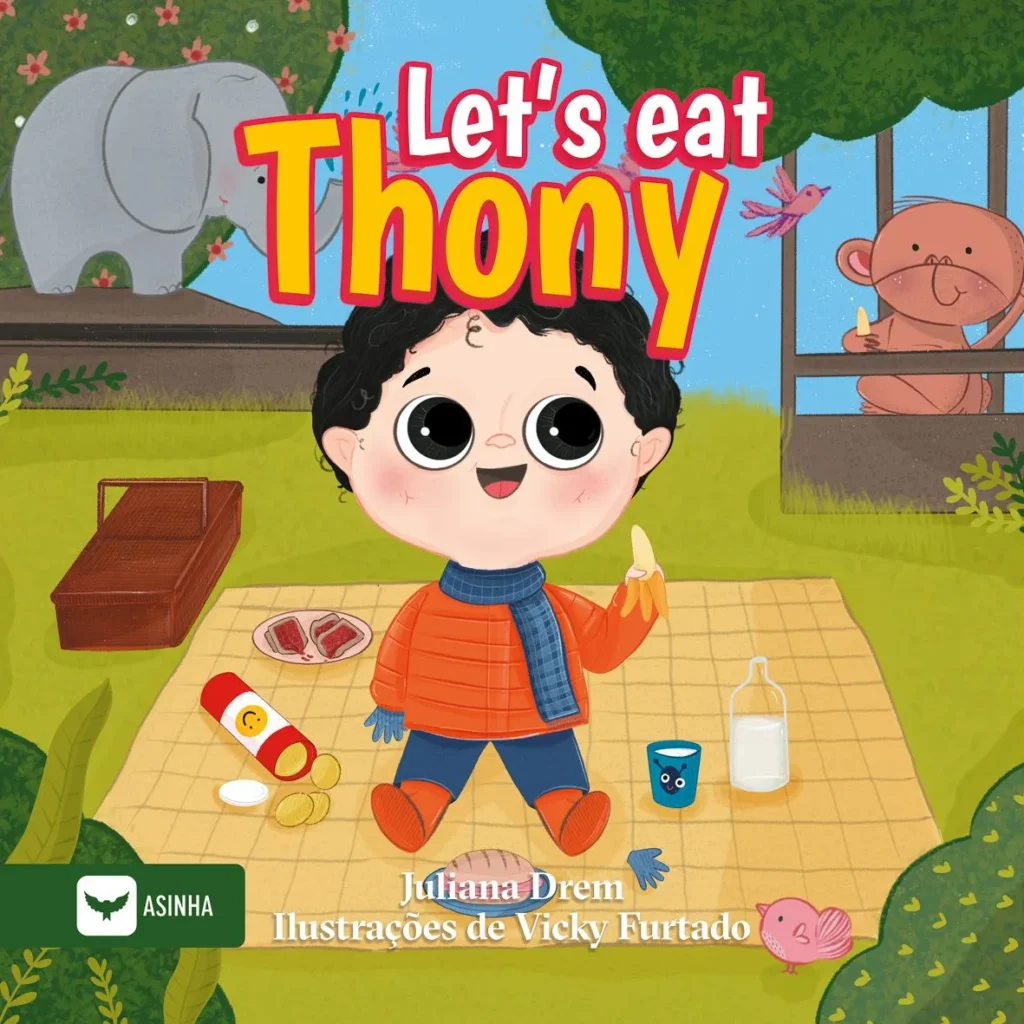 Capa do livro Let’s eat Thony