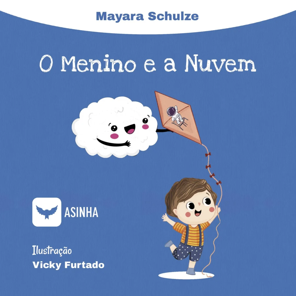 Capa do livro O menino e a nuvem