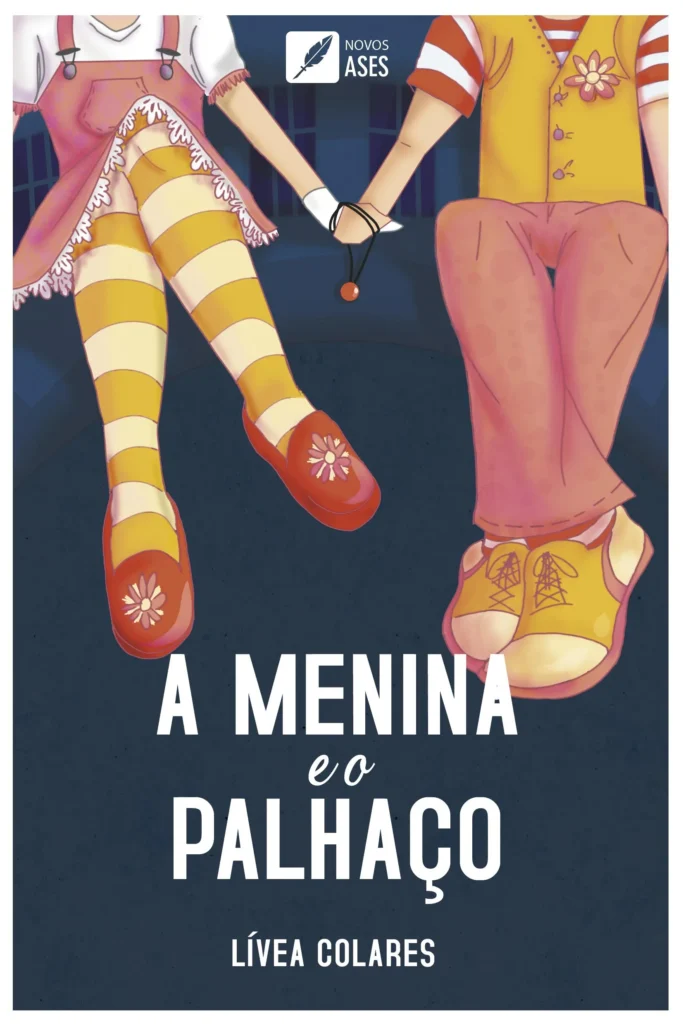 Capa do livro A menina e o palhaço