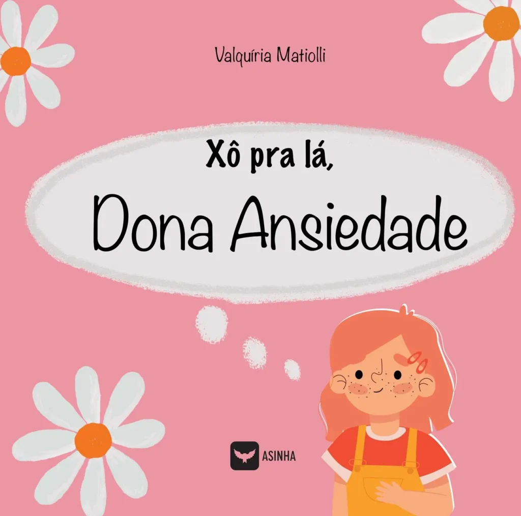 Capa do livro Xô pra lá, dona ansiedade