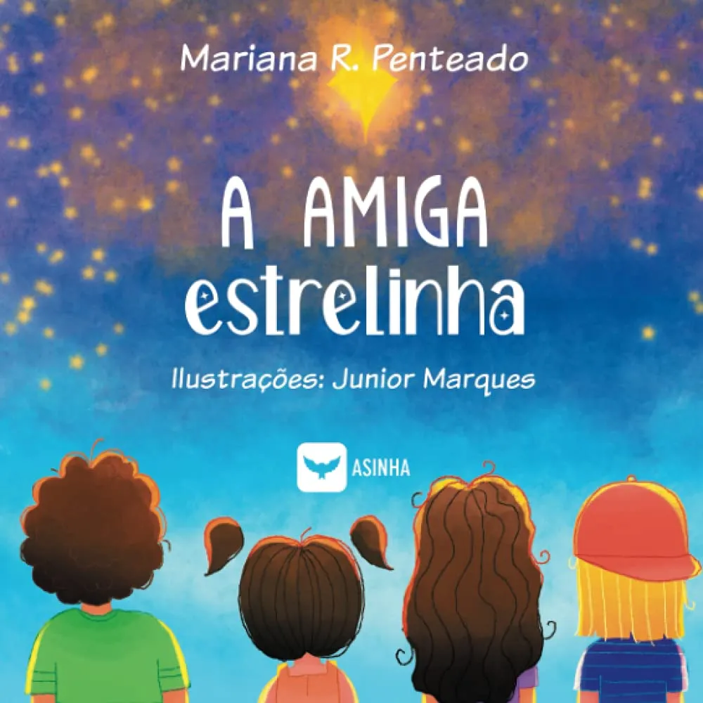 Capa do livro A amiga estrelinha