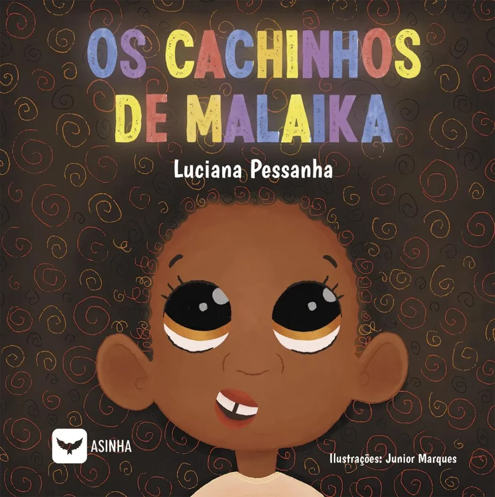Capa do livro Os Cachinhos de Malaika