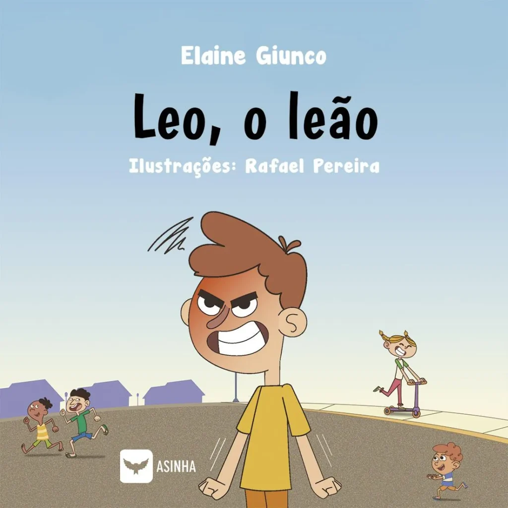 Capa do livro Leo, o leão