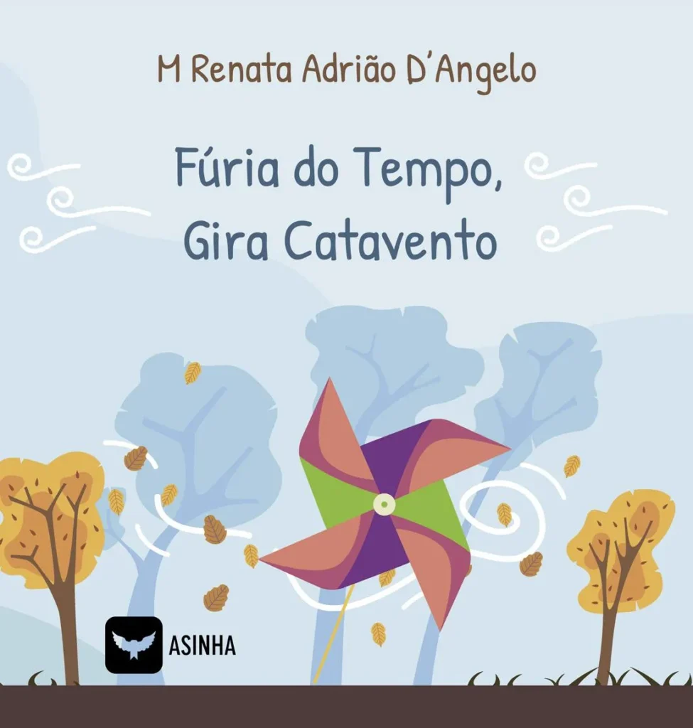 Capa do livro Fúria do tempo, gira catavento