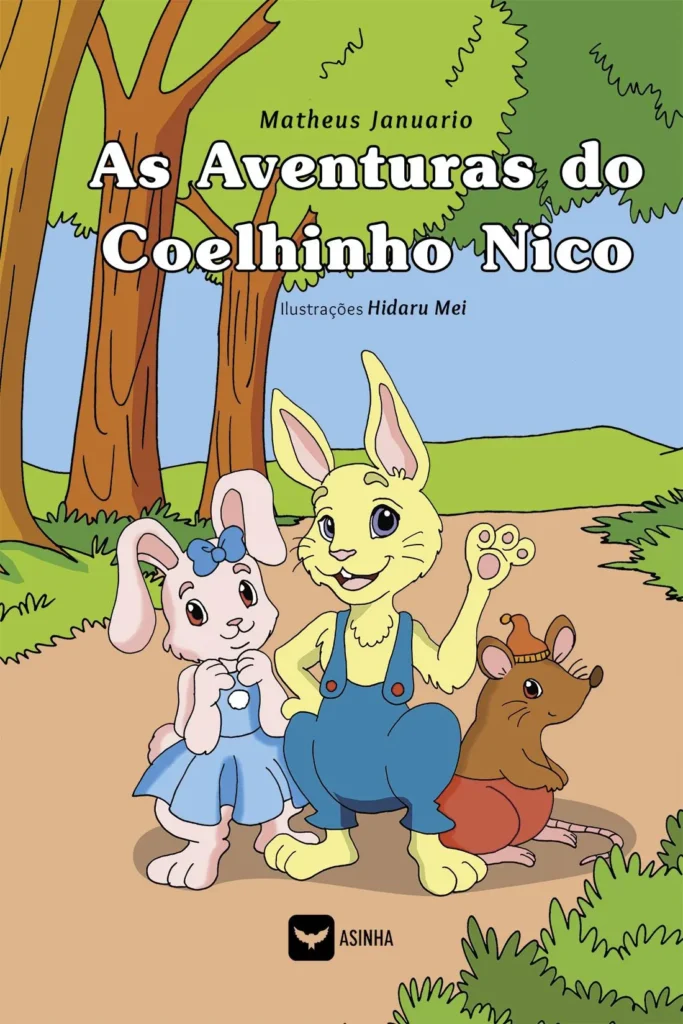 Capa do livro As aventuras do coelhinho Nico