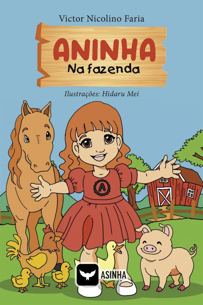 Capa do livro Aninha na fazenda
