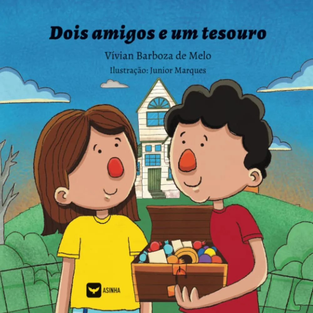 Capa do livro Dois amigos e um tesouro