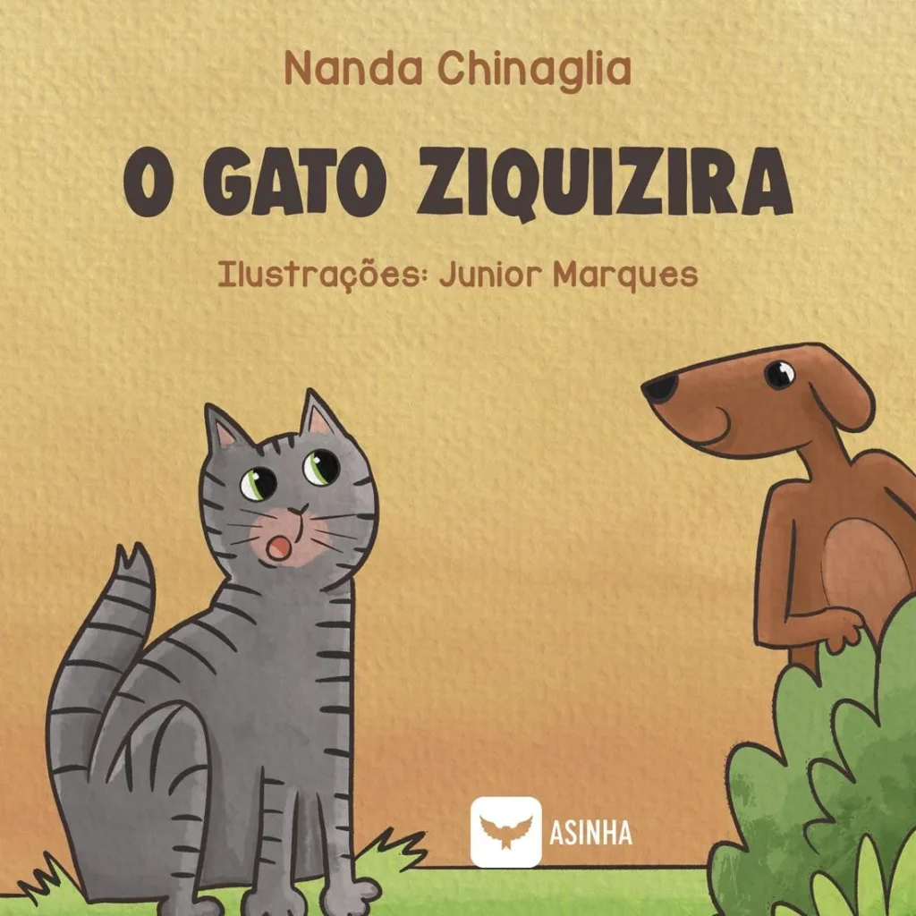 Capa do livro O gato Ziquizira
