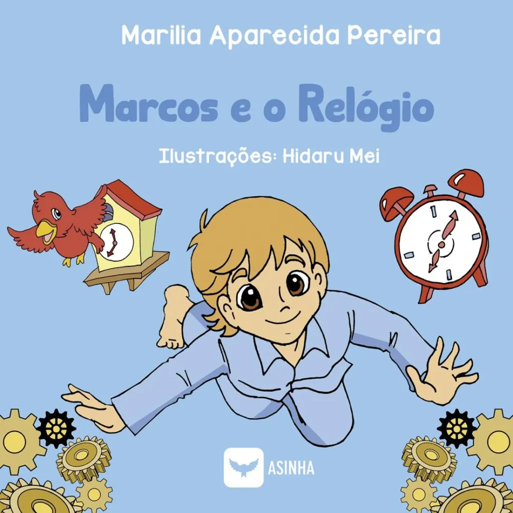 Capa do livro Marcos e o relógio