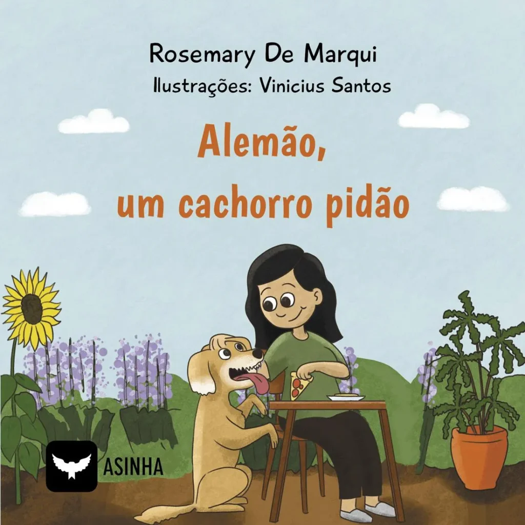 Capa do livro Alemão, um cachorro Pidão
