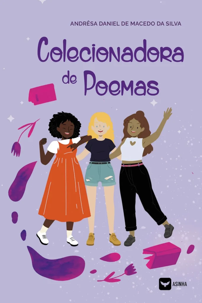 Capa do livro Colecionadora de poemas
