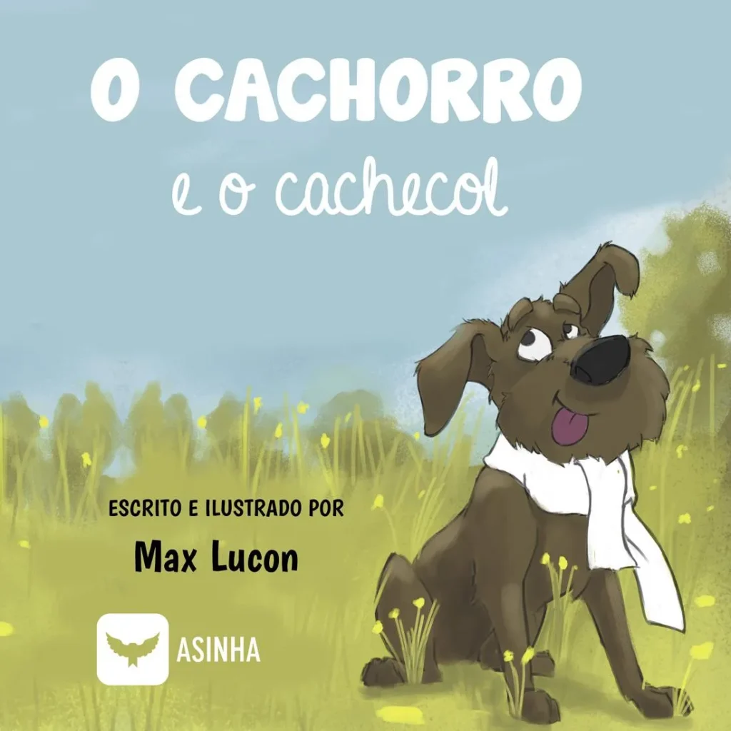 Capa do livro O cachorro e o cachecol