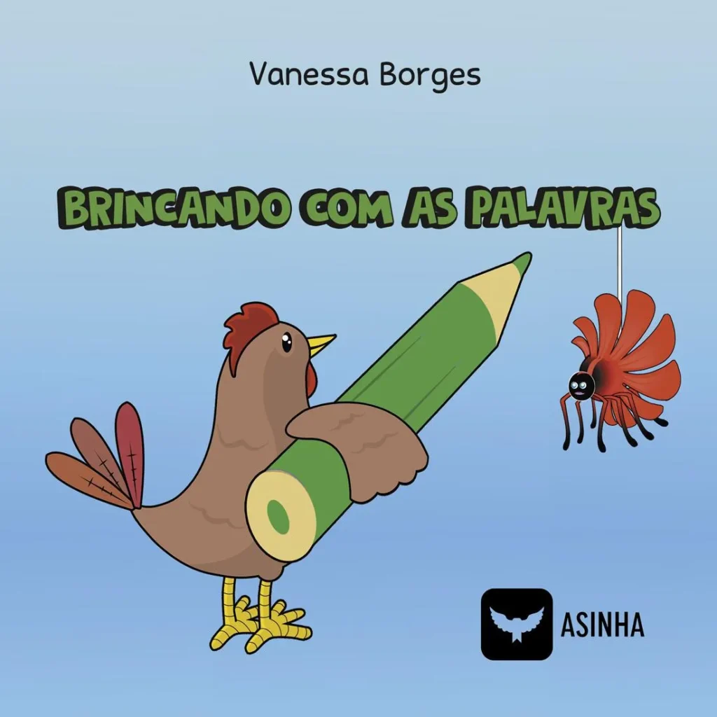 Capa do livro Brincando com as palavras