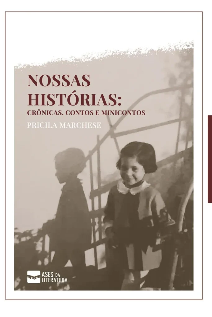 Capa do livro Nossas Histórias – crônicas, contos e minicontos