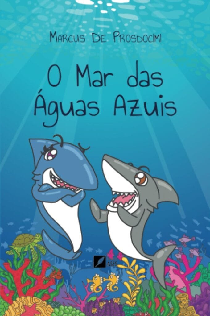 Capa do livro O mar das águas azuis