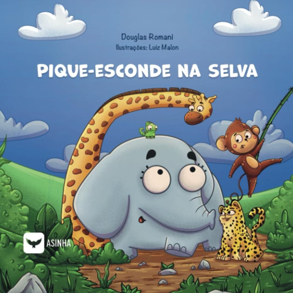 Capa do livro Pique-esconde na Selva