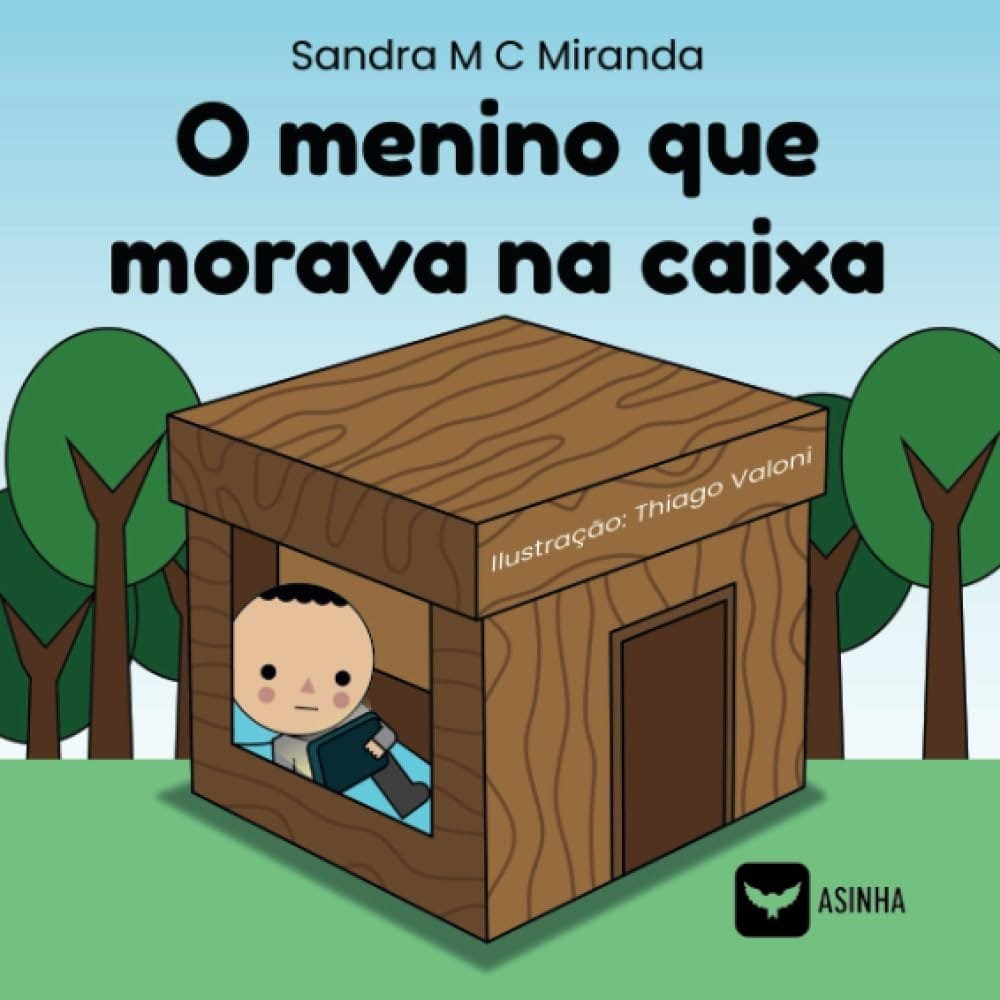 Capa do livro O menino que morava na caixa