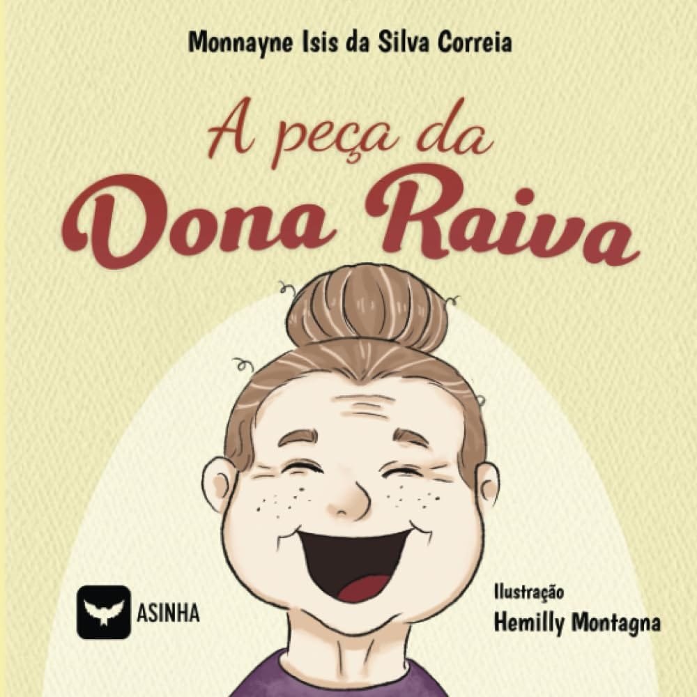 Capa do livro A peça da dona Raiva