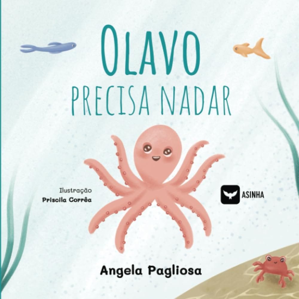 Capa do livro Olavo precisa nadar