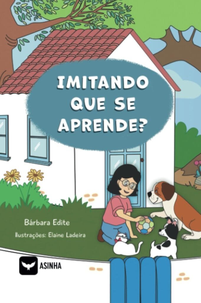 Capa do livro Imitando que se aprende?