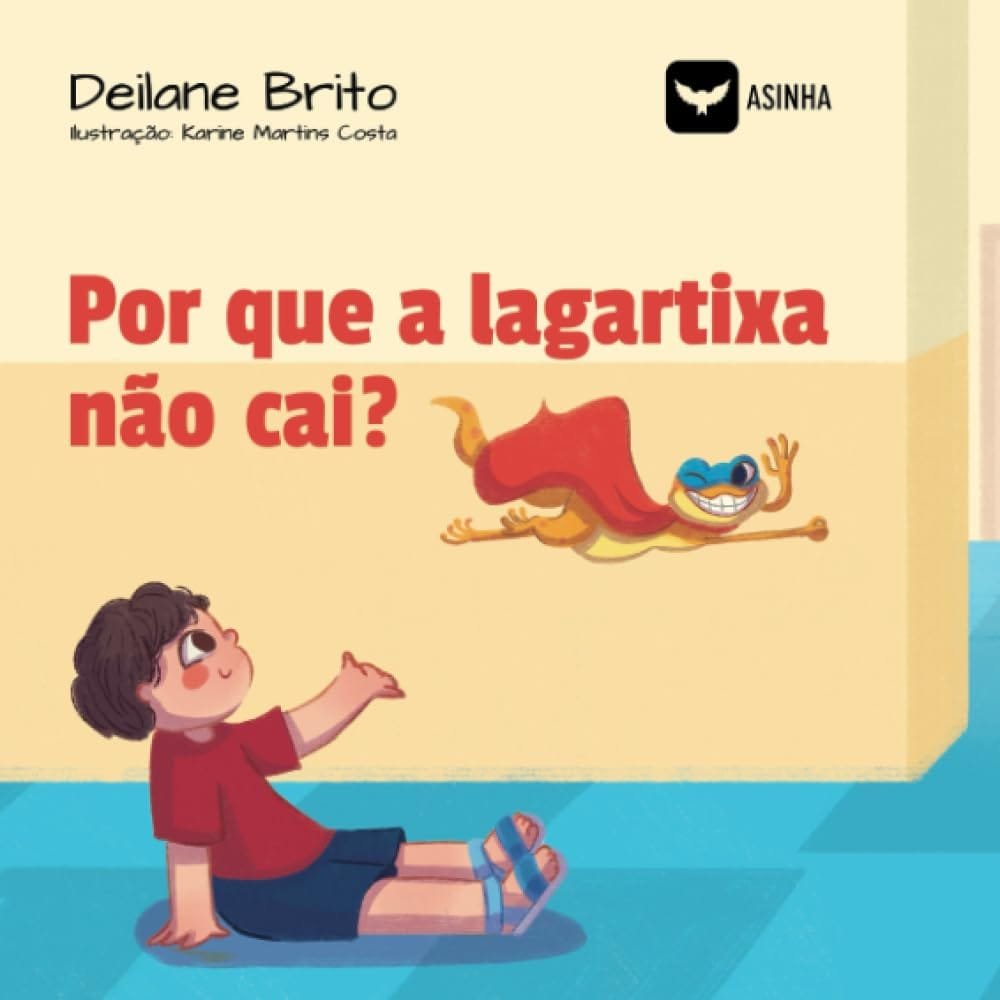 Capa do livro Por que a lagartixa não cai