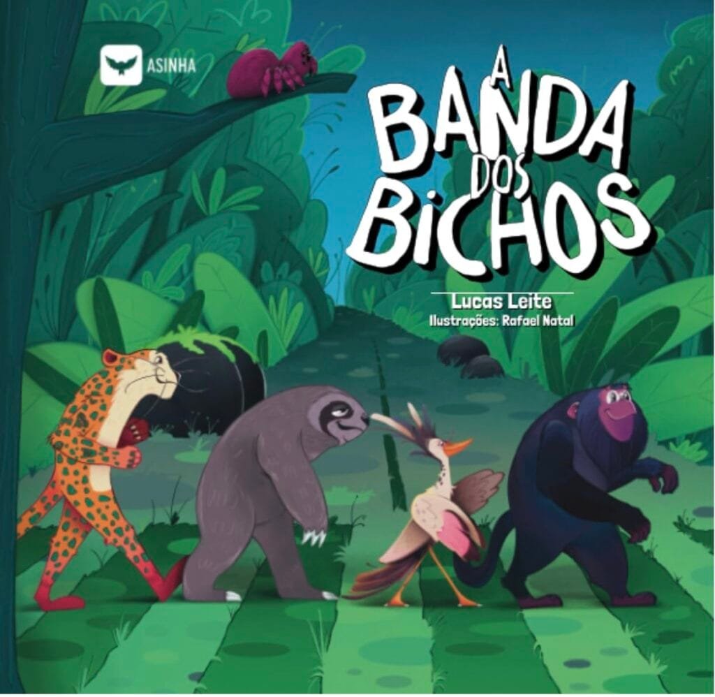 Capa do livro A banda dos bichos