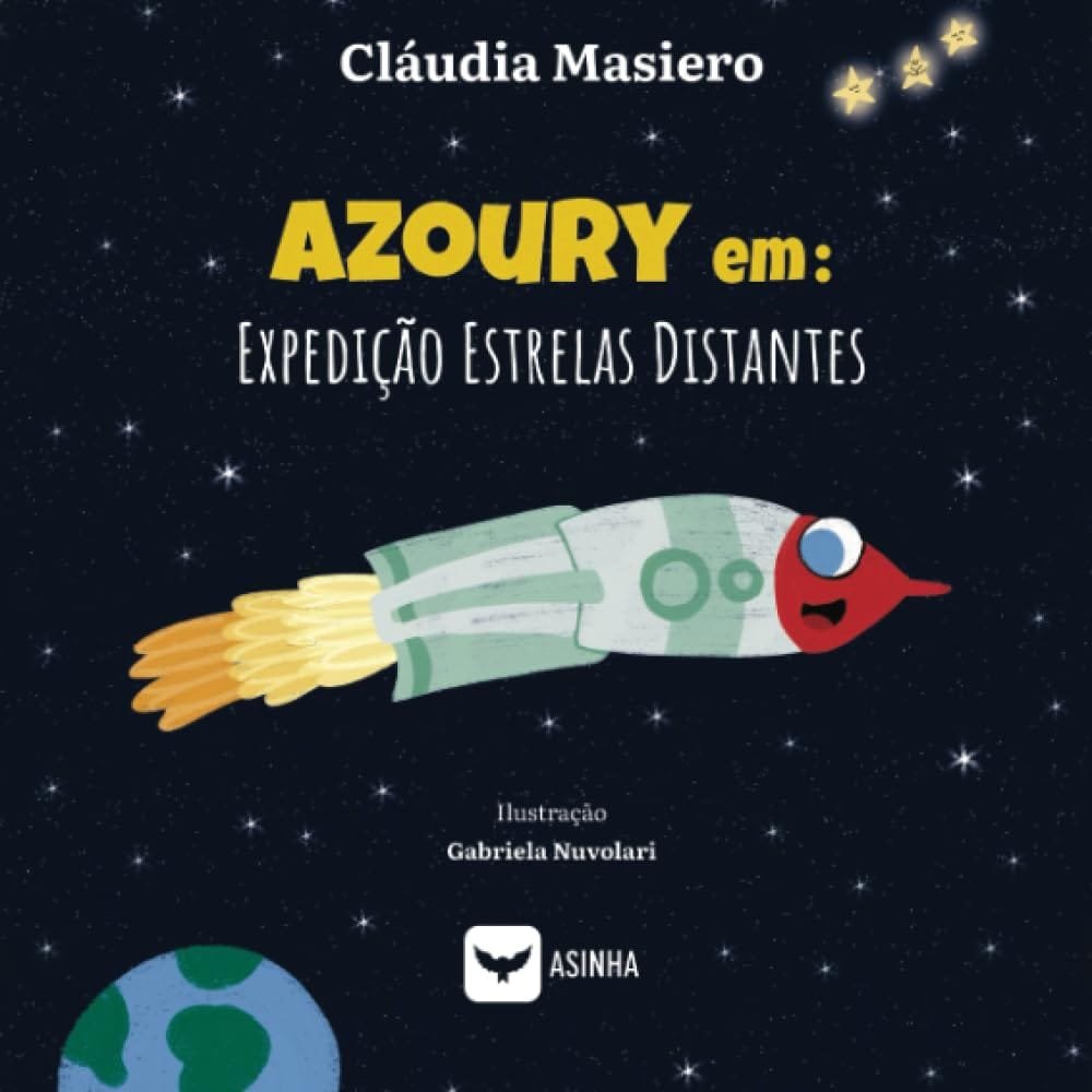 Capa do livro Azoury em: Expedição estrelas distantes