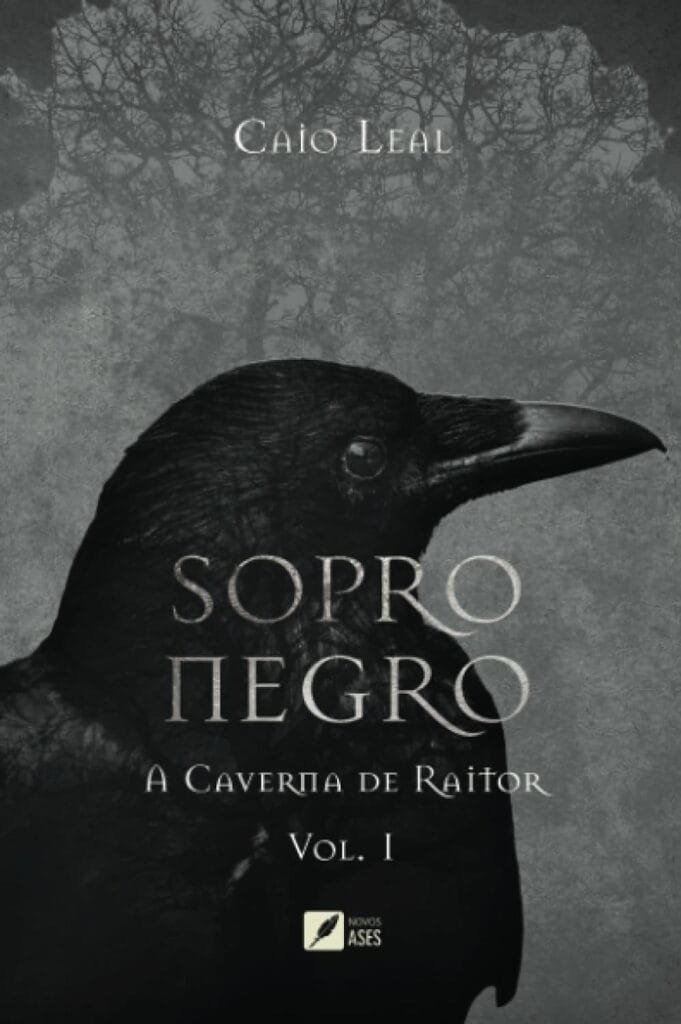 Capa do livro Sopro negro: a caverna de Raitor