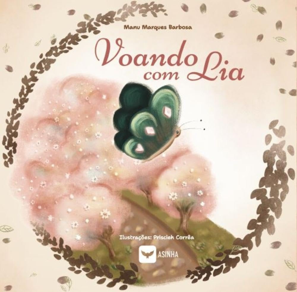 Capa do livro Voando com Lia