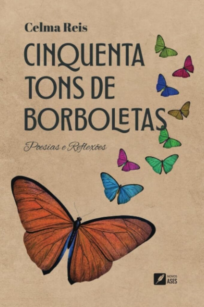 Capa do livro Cinquenta Tons de Borboletas: Poesias e Reflexões