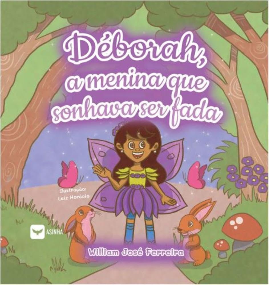 Capa do livro Déborah, a menina que sonhava ser fada