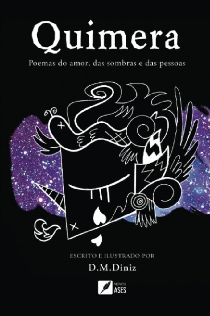 Capa do livro Quimera: Poemas do amor, das sombras e das pessoas