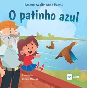 Capa do livro O patinho azul