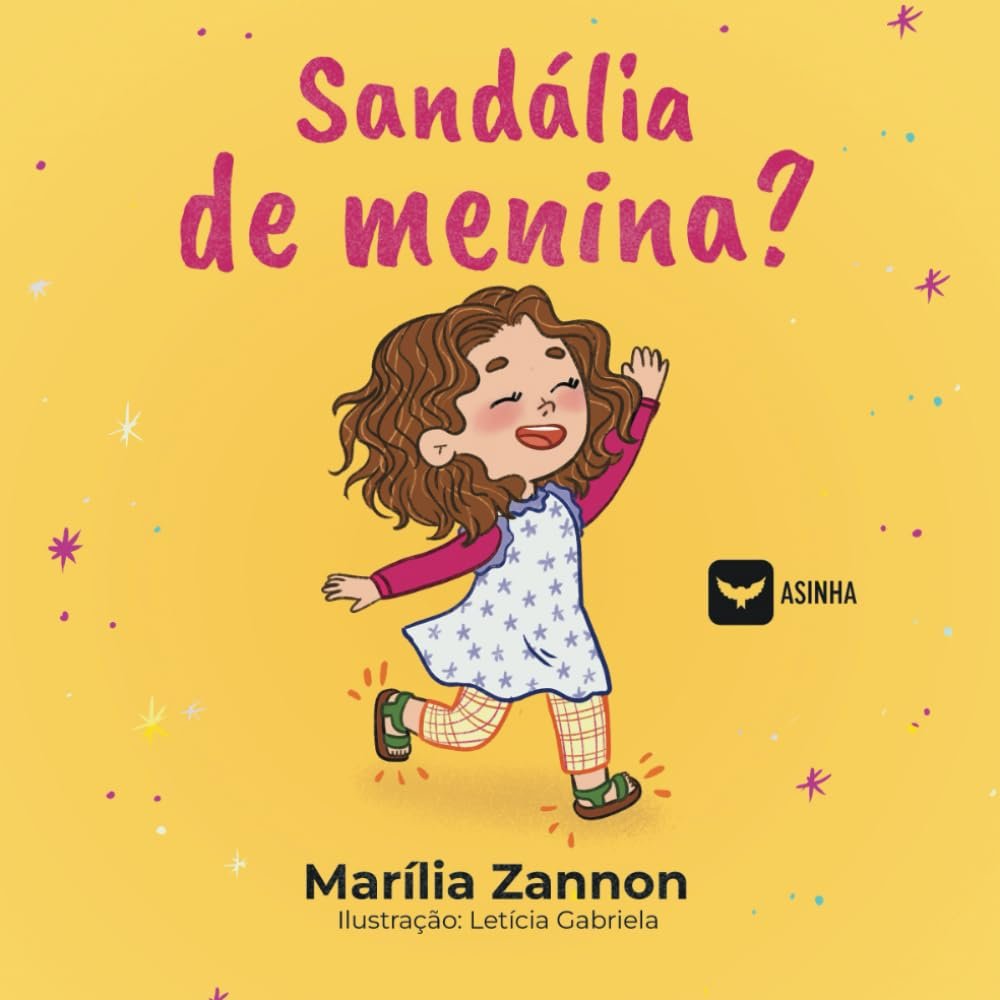 Capa do livro Sandália de menina?