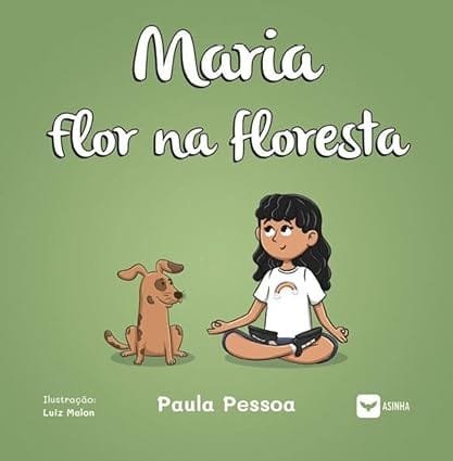 Capa do livro Maria Flor na floresta