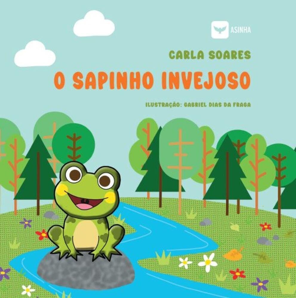 Capa do livro O sapinho invejoso