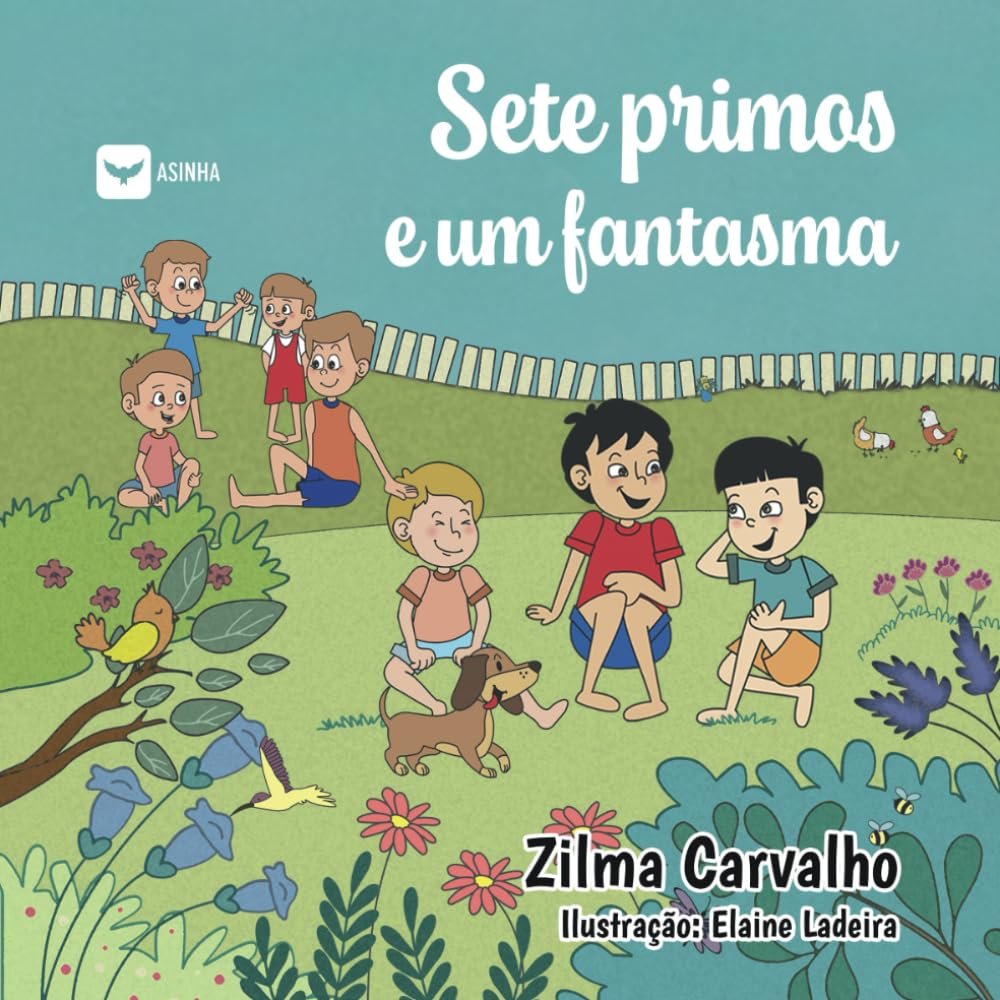 Capa do livro Sete primos e um fantasma